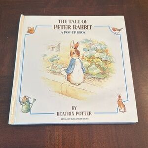 The Tale of Peter Rabbit Toddler Kids Pop Up 3D Illustrations Book